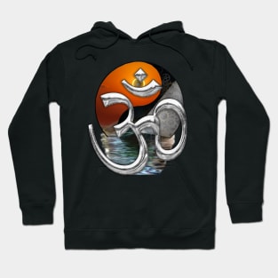 Om/Aum -Eclipse-time shirt Hoodie